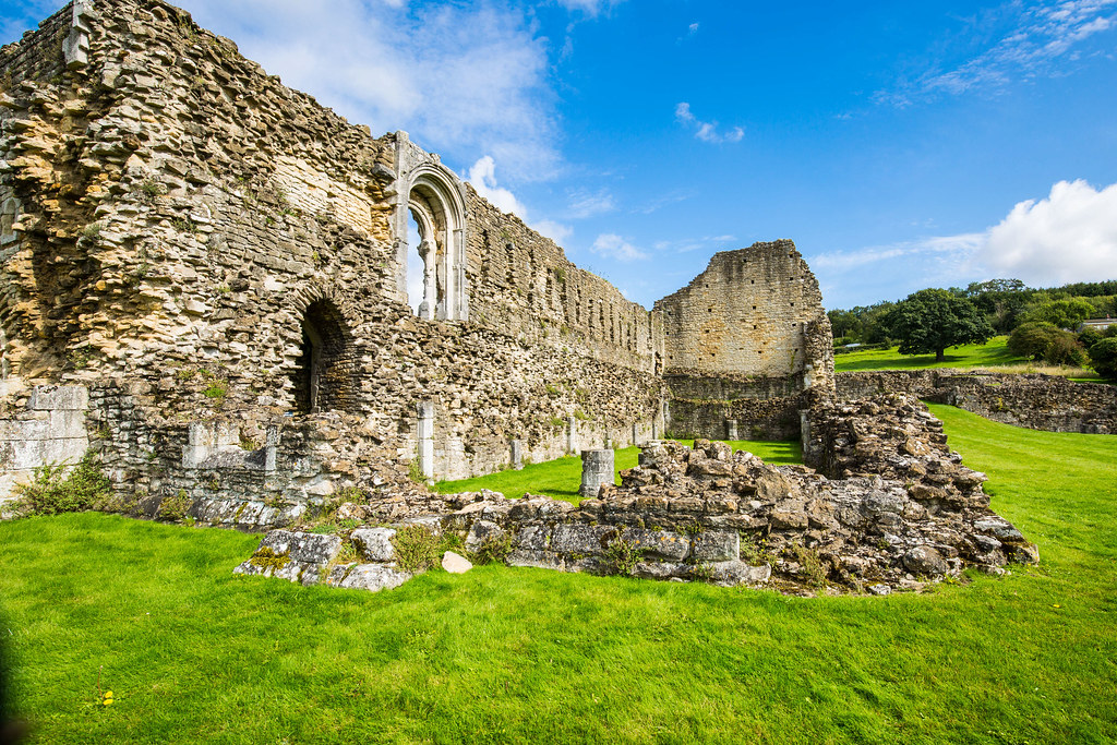 Kirkham Abbey Cloisters The ruins of Kirkham Priory are