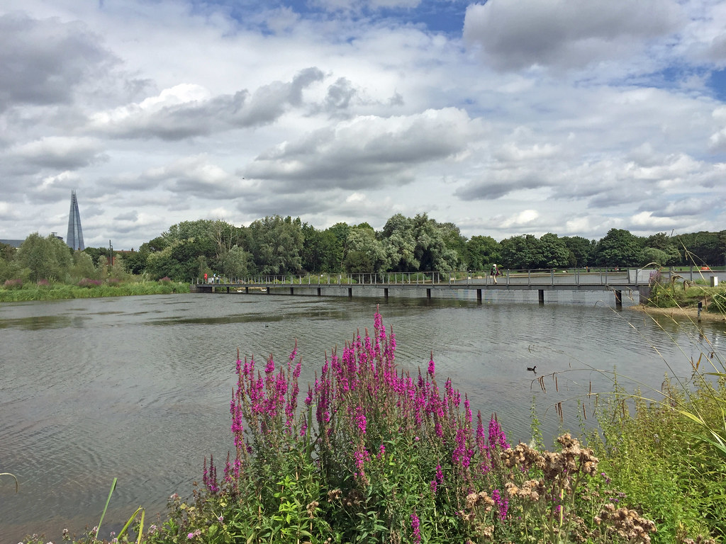 Burgess Park The Lake (circa 1982) once boasted the world'… Flickr