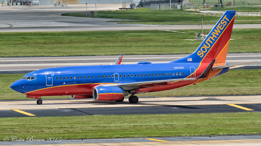 N416WN Boeing 7377H4 Southwest Airlines Tampa Interna… Flickr