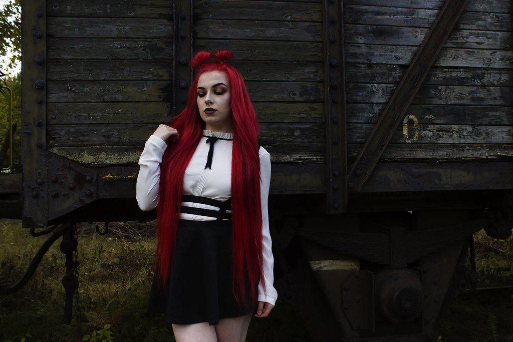 A redhead honestly, to me, this looks like a badass wallpa… Flickr