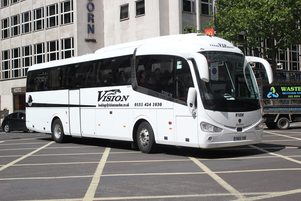 Vision Travel ( Huyton MiniCoaches Ltd ) . Widnes . YN66V… Flickr