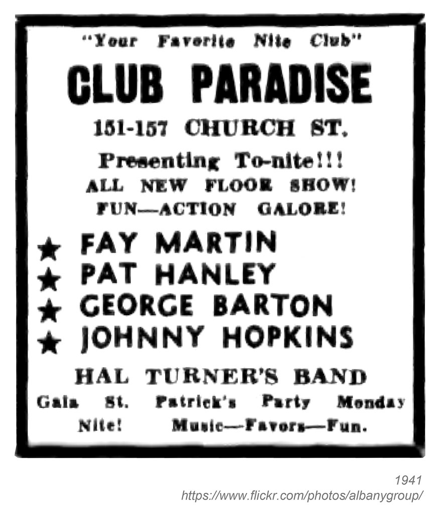 1941 club paradise AlbanyGroup Archive Flickr