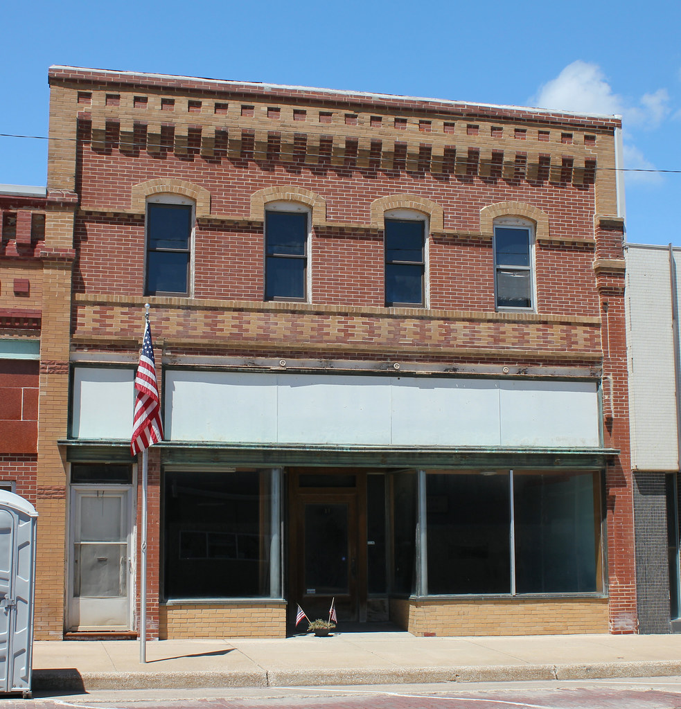 Downtown Building Adair, IA Tom McLaughlin Flickr