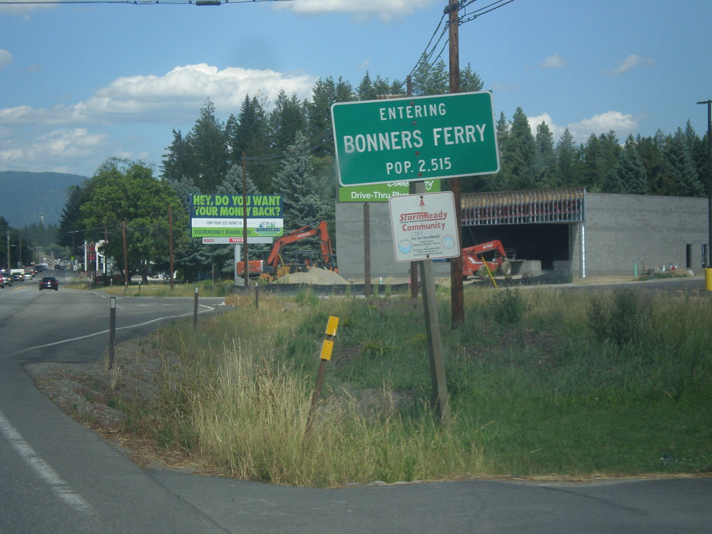 US95 North/US2 East Bonners Ferry Entering Bonners Fer… Flickr