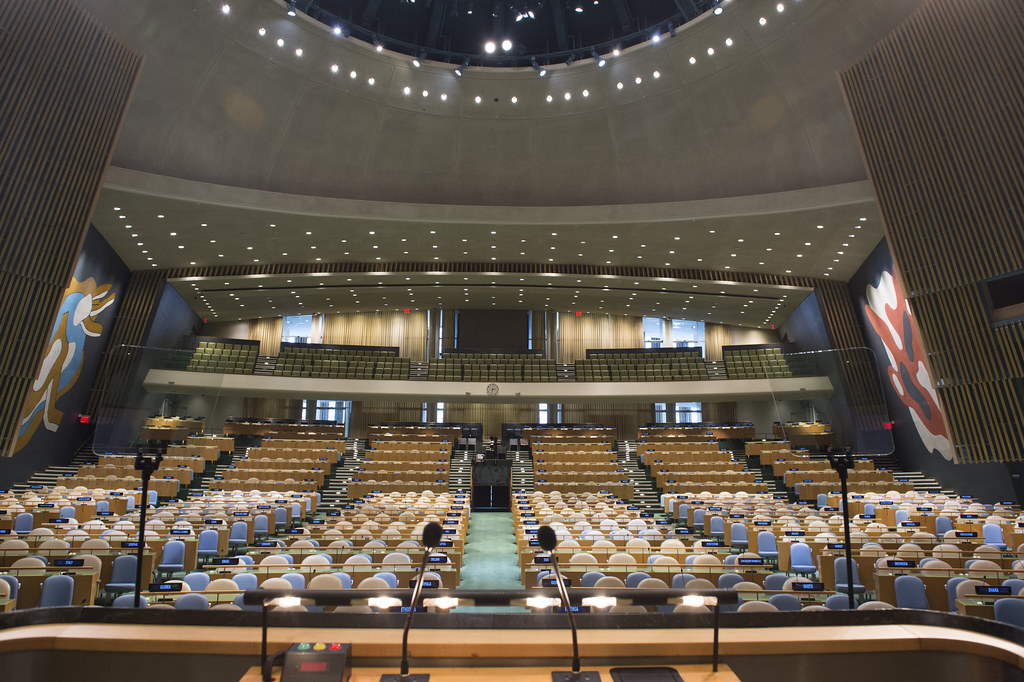 The General Assembly Hall in Advance of General Debate Flickr