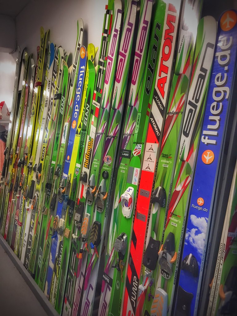 Ski Jumping Skis Shelby L. Bell Flickr