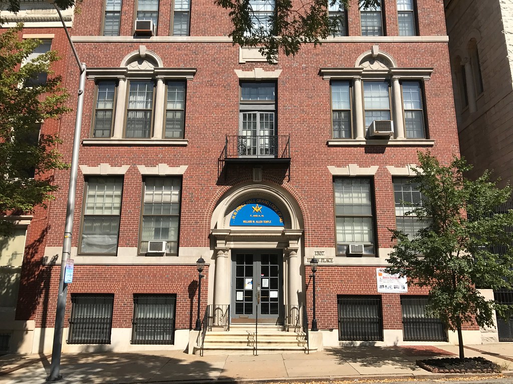St. James Lodge No. 2, Prince Hall Masons, 1307 Eutaw Place, Baltimore