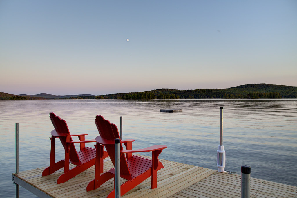 View from the dock, Skiff Lake, New Brunswick IMG_3362_3_4… Flickr