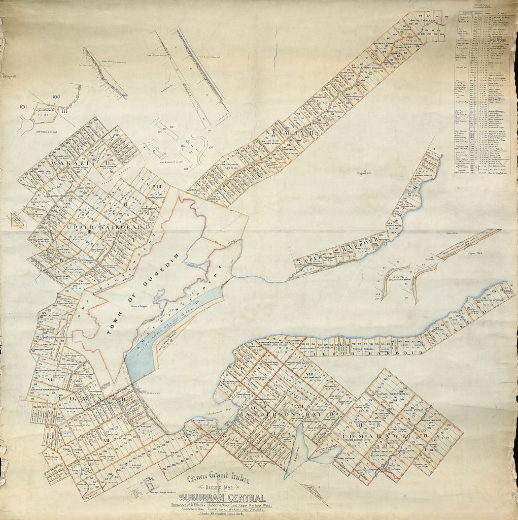 Dunedin Suburban Central Survey Districts North East Valley, Upper