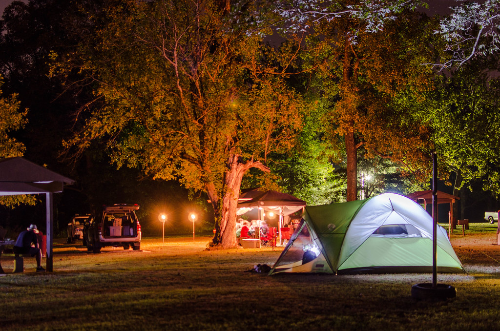 Night campground. Tar Camp Park. Arkansas. a photo on Flickriver