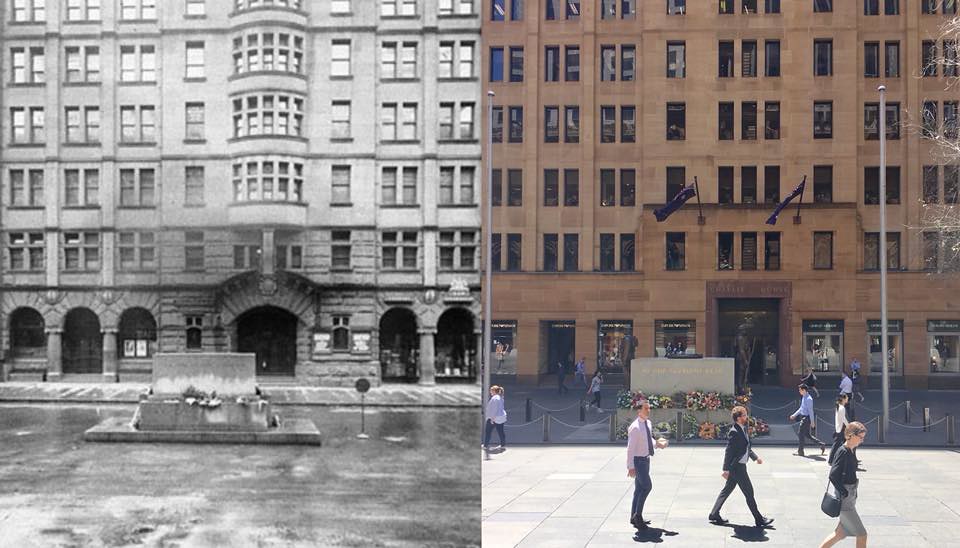 Challis House, Martin Place 1927 and 2017 Challis House in… Flickr