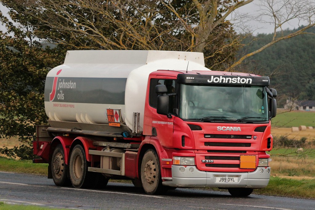Johnston Oils Scania P310 J99OYL A947 Birkenhills Richard Johnston