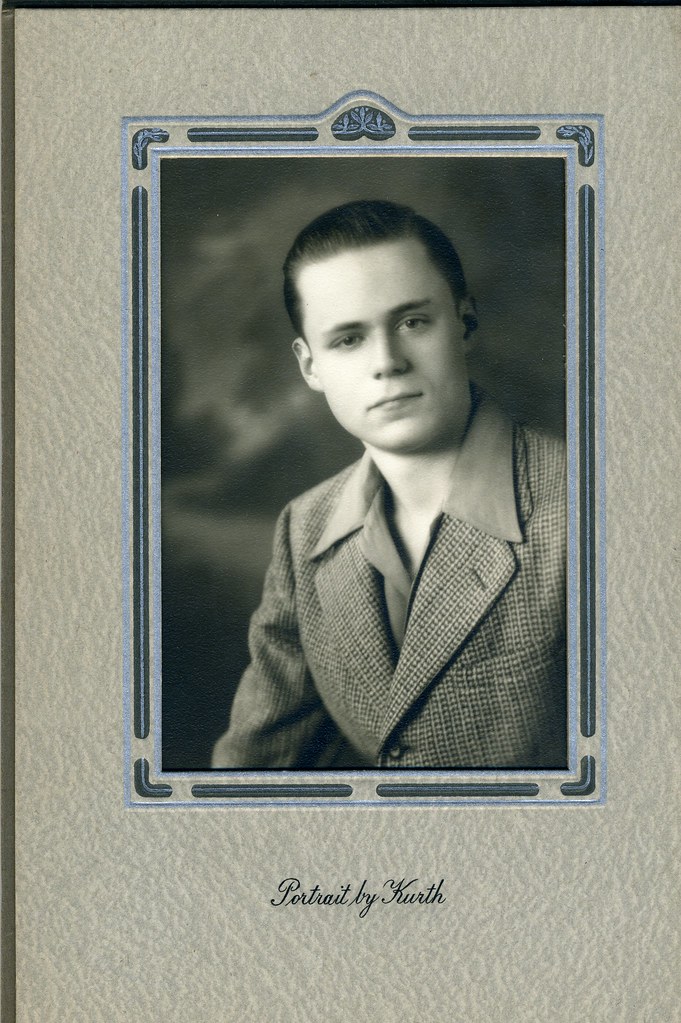 Roger Hughes High school graduation, Belle Plaine Iowa, 19… mary