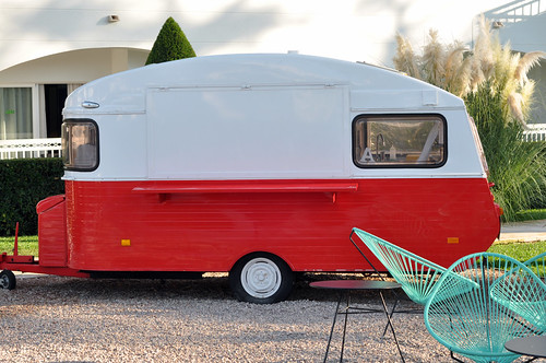 Camping Wagen als Eiswagen outdoor Food Truck in Form eine… Flickr