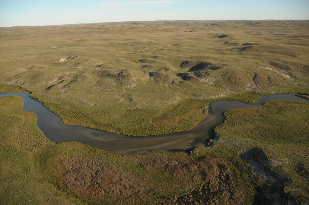 Aerial View North Loup River, Sandhills, Nebraska 101117 Flickr
