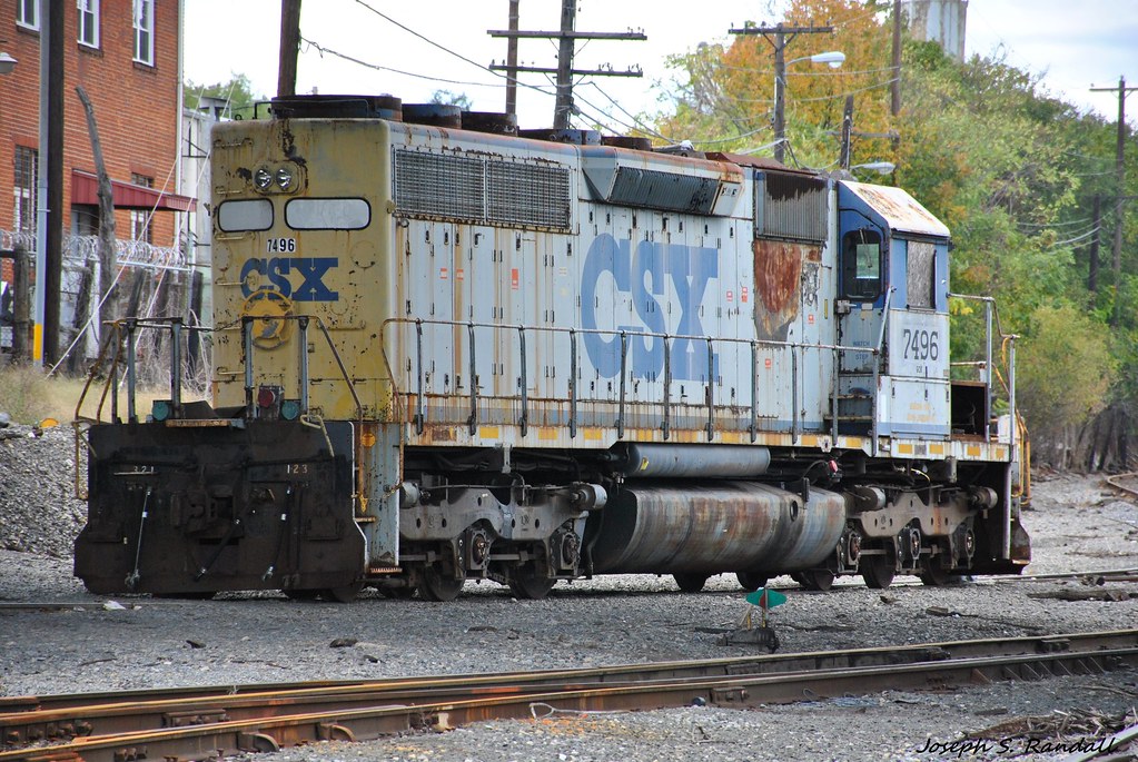 Western Maryland 7496 Owned by the Creek Railway. … Flickr