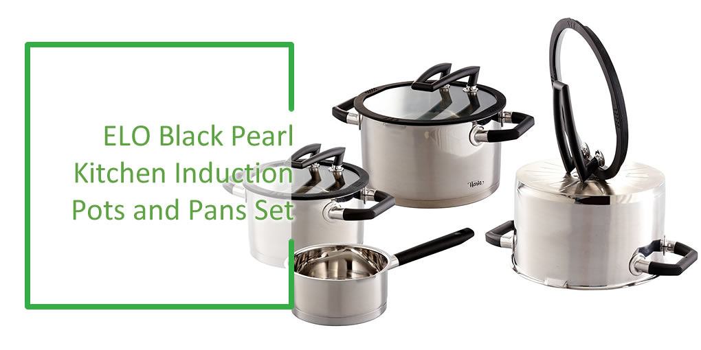 Best Stainless Steel Cookware Set ELO 7Piece Black Pear… Flickr