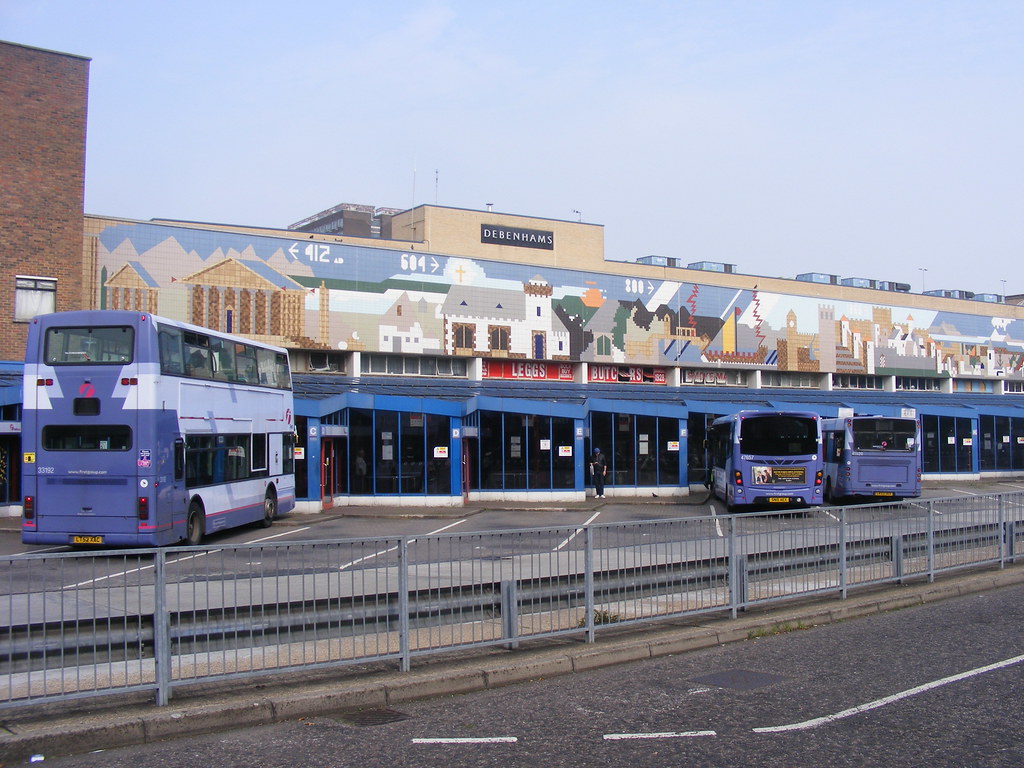Basildon Bus Station Basildon Bus Station LT52Xac 33192 of… Flickr