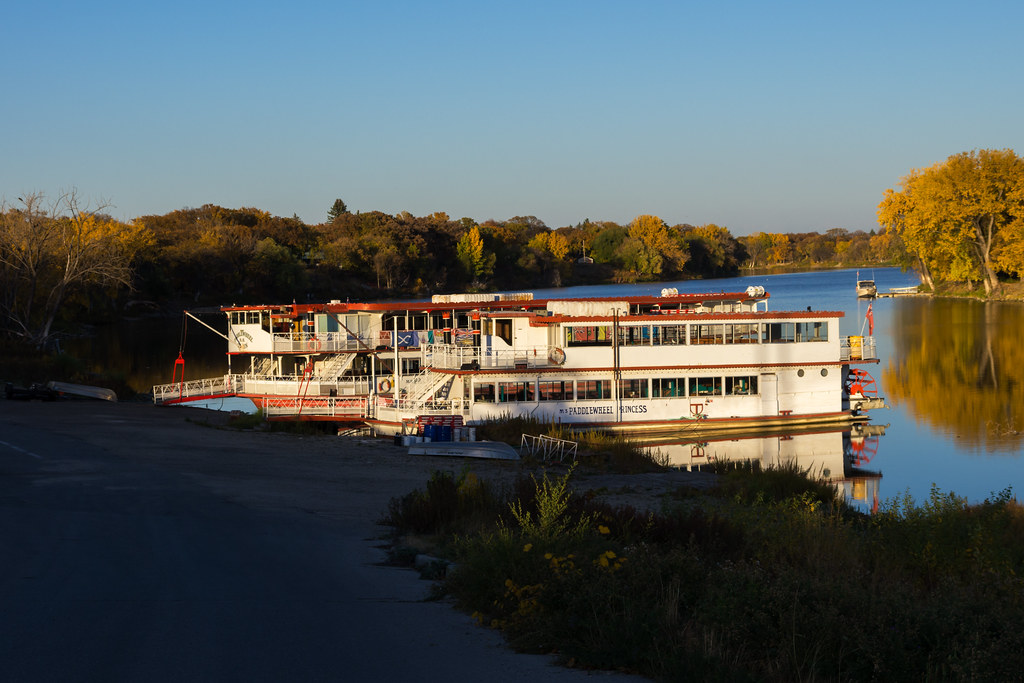 Paddlewheel Queen Red River, Winnipeg, Manitoba. Previousl… Flickr