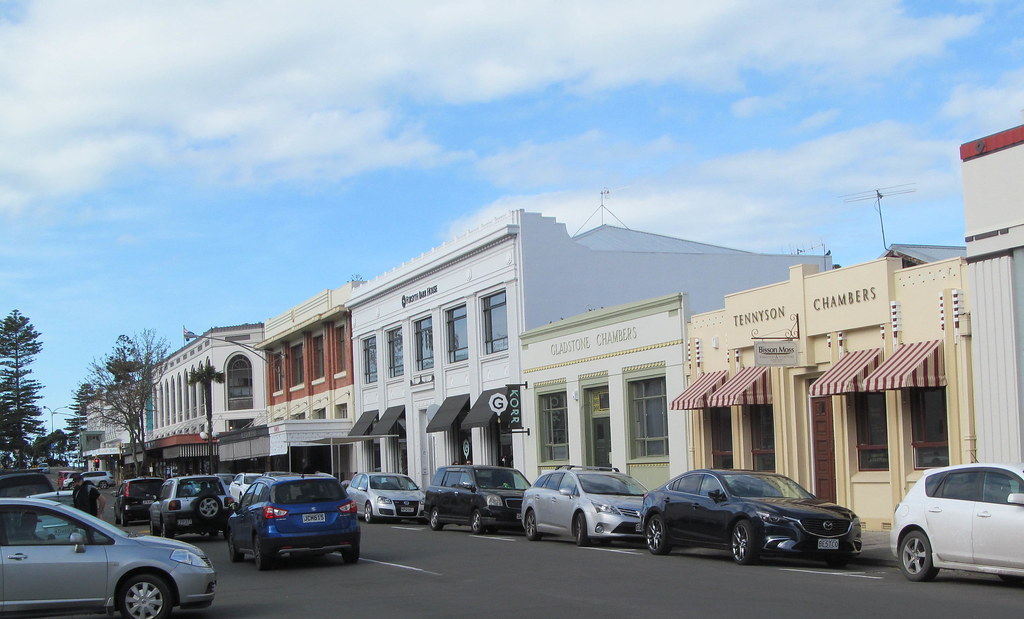 Napier Art Deco buildings The city of Napier was destroyed… Flickr