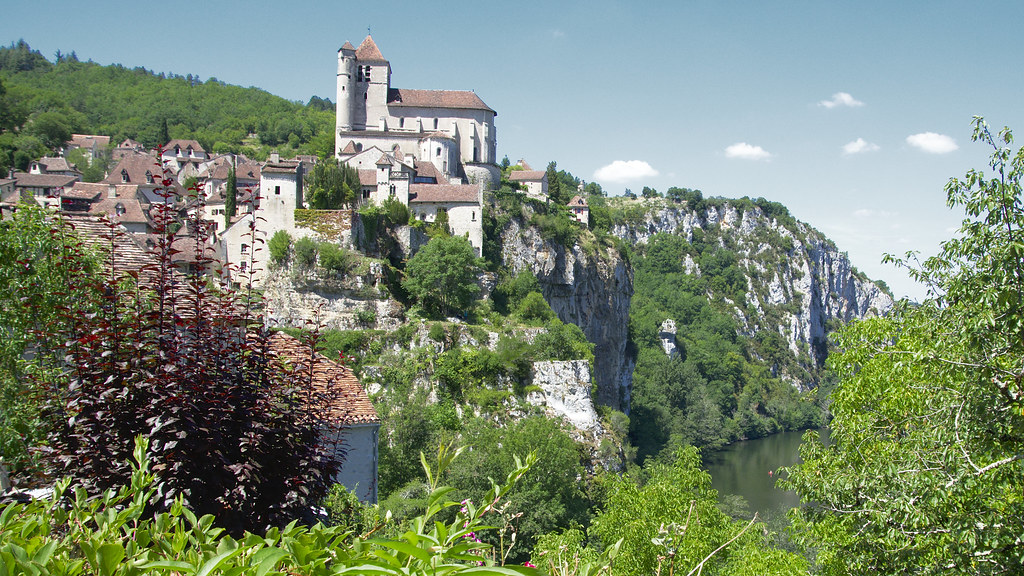 Saint Cyr Lapopie Jean Riguelle Flickr