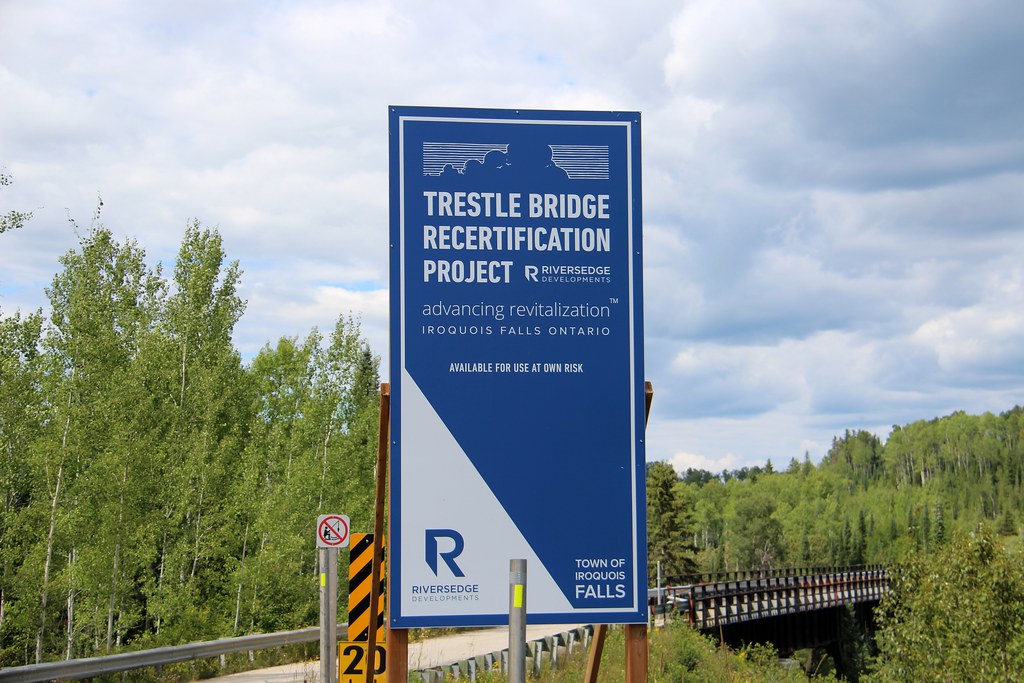 Abitibi Trestle Bridge (Iroquois Falls, Ontario) Historic … Flickr