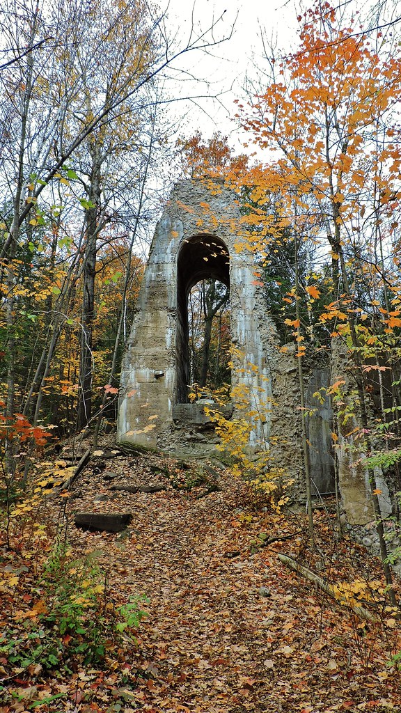 Ruins in the woods on MontRigaud Rigaud, Quebec. Will Flickr