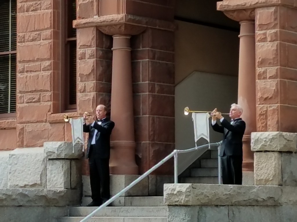 Heralds for Courthouse wedding Old Orange County Courthous… Flickr