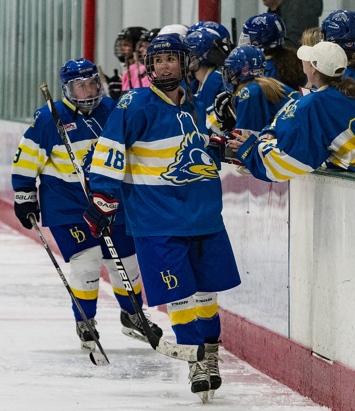 UD Women's Ice Hockey vs Maryland 09/30/2017 Flickr