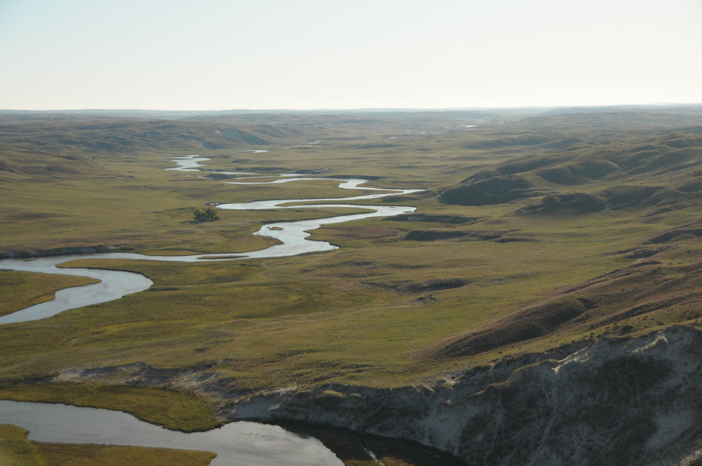 Aerial View North Loup River, Sandhills, Nebraska 101117 Flickr