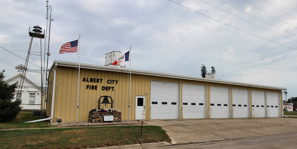 Fire Station Albert City, IA Tom McLaughlin Flickr