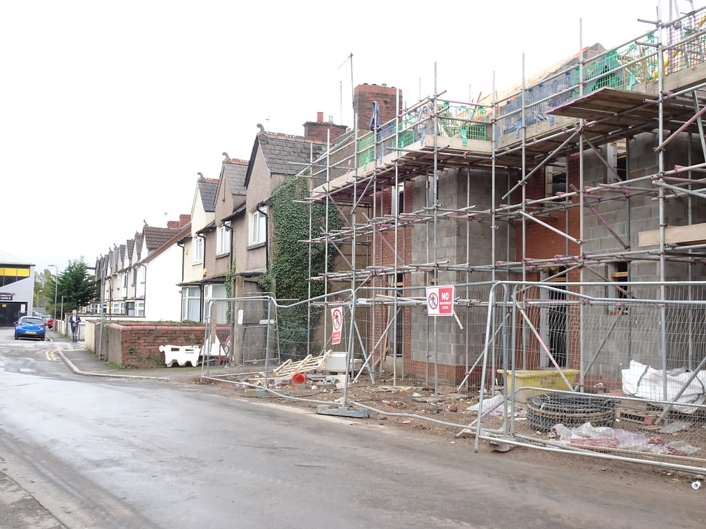 New Build, Rodney Road, Newport 13 October 2017 New houses… Flickr