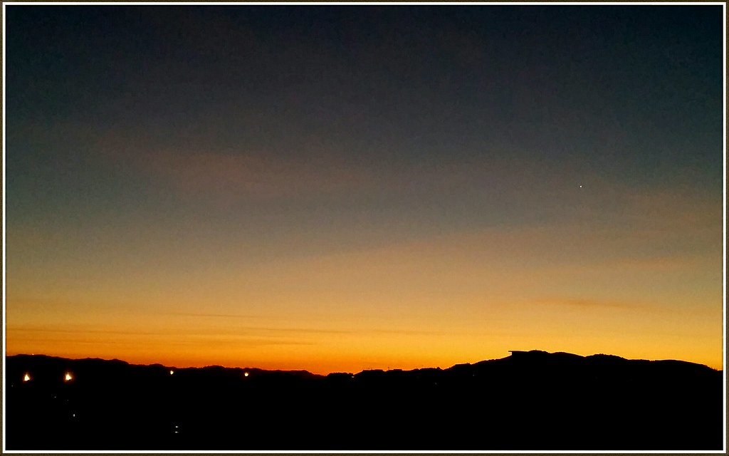 Postcard from Venus at 7 am on October 27, 2017 Roma Capan