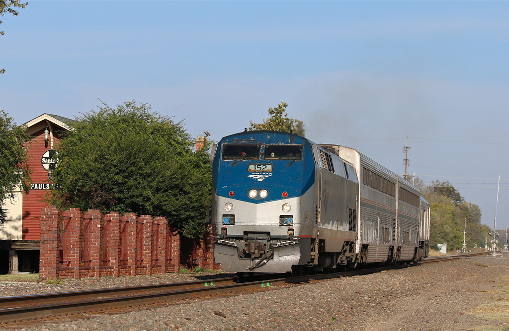 Pauls Valley, Oklahoma Bound for Fort Worth, Texas, Amtrak… Flickr
