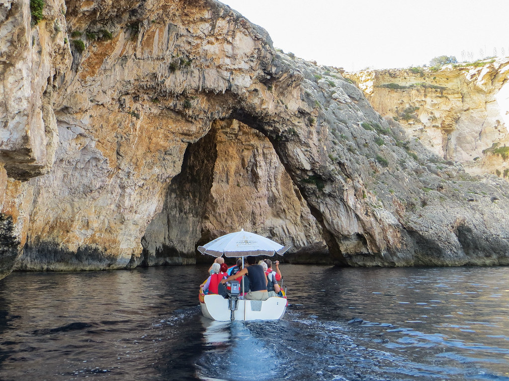 Blue Grotto boat ride Ben Ponsford Flickr