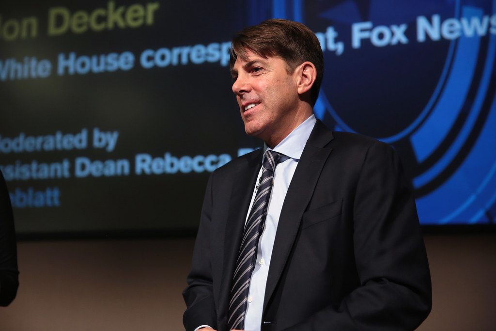 Jon Decker Jon Decker, White House correspondent for Fox N… Flickr