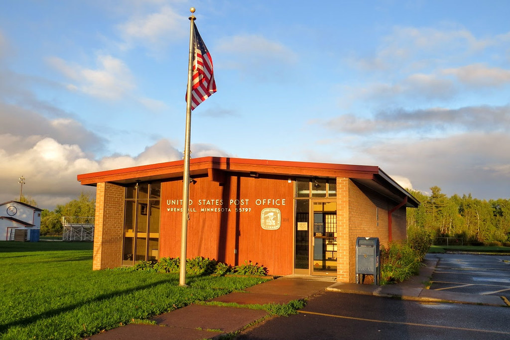 Wrenshall, MN post office Carlton County. Photo by E Kalis… Flickr