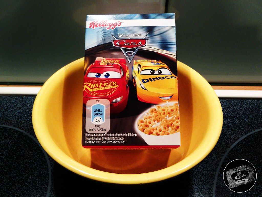 Cars 3 Cerealien Minipack mit Schale Kellogg's Cars 3 Ce… Flickr