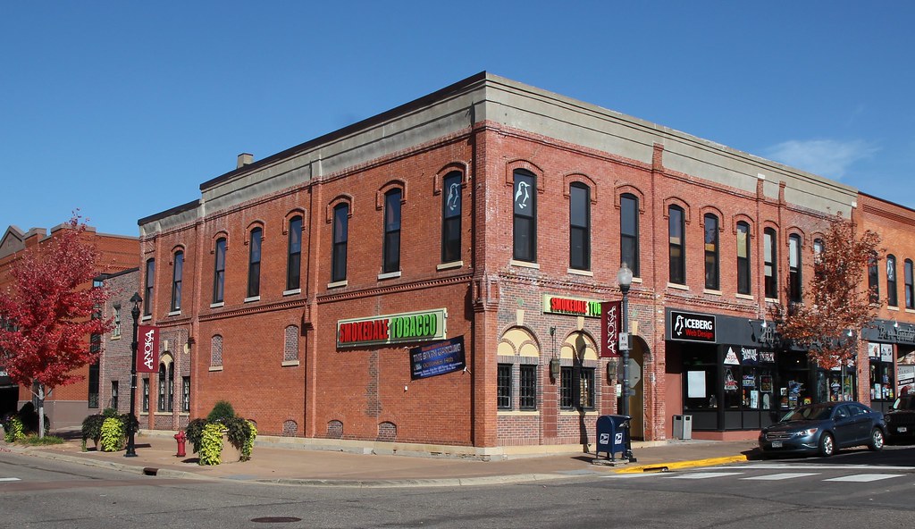 Original Thurston Funeral Home in downtown Anoka, MN Flickr