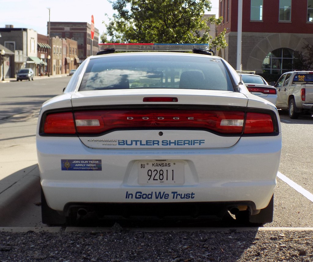 Butler County KS Sheriff's Office Dodge Charger Kansas Law