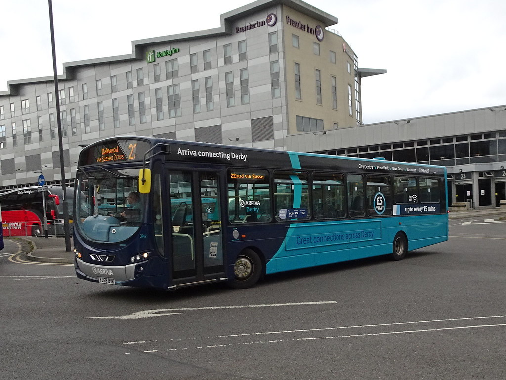 Arriva Derby 3747 Bus Station Arriva Derby 3747 YJ59BVK VD… Flickr