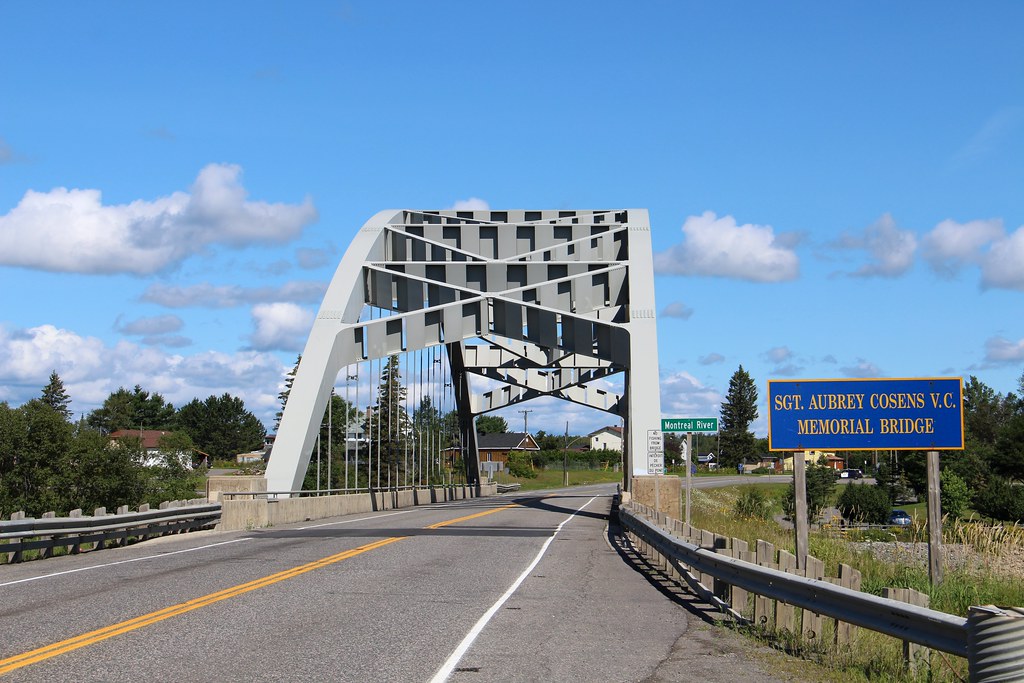 Sgt. Aubrey Cosens VC Memorial Bridge (Latchford, Ontario) a photo on