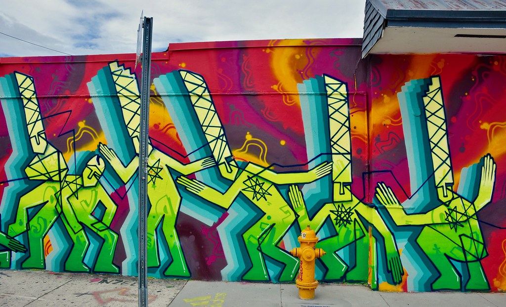 Miami Arts District The murals in the Wynwood Art District… Flickr