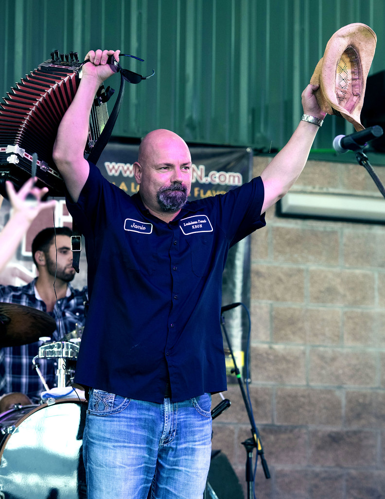 2017 Jamie Bergeron & Kickin' Cajuns, KBON Fest, Rayne, Oc… Flickr