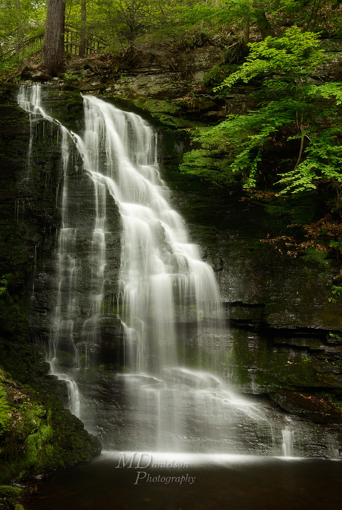 Bridal Veil Falls Bushkills Falls Park, PA Michael Flickr