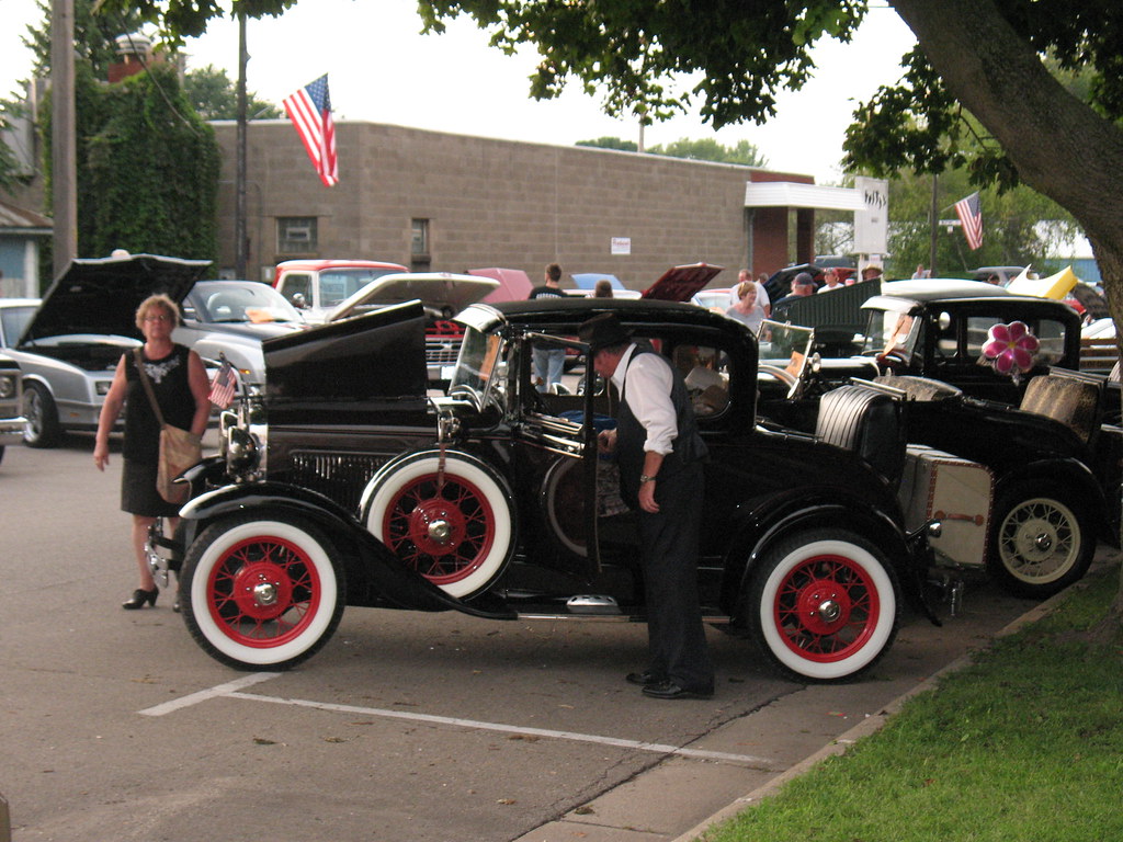 Model A Ford Coupe At the Tonica, Illinois Cruise Night, 2… Flickr