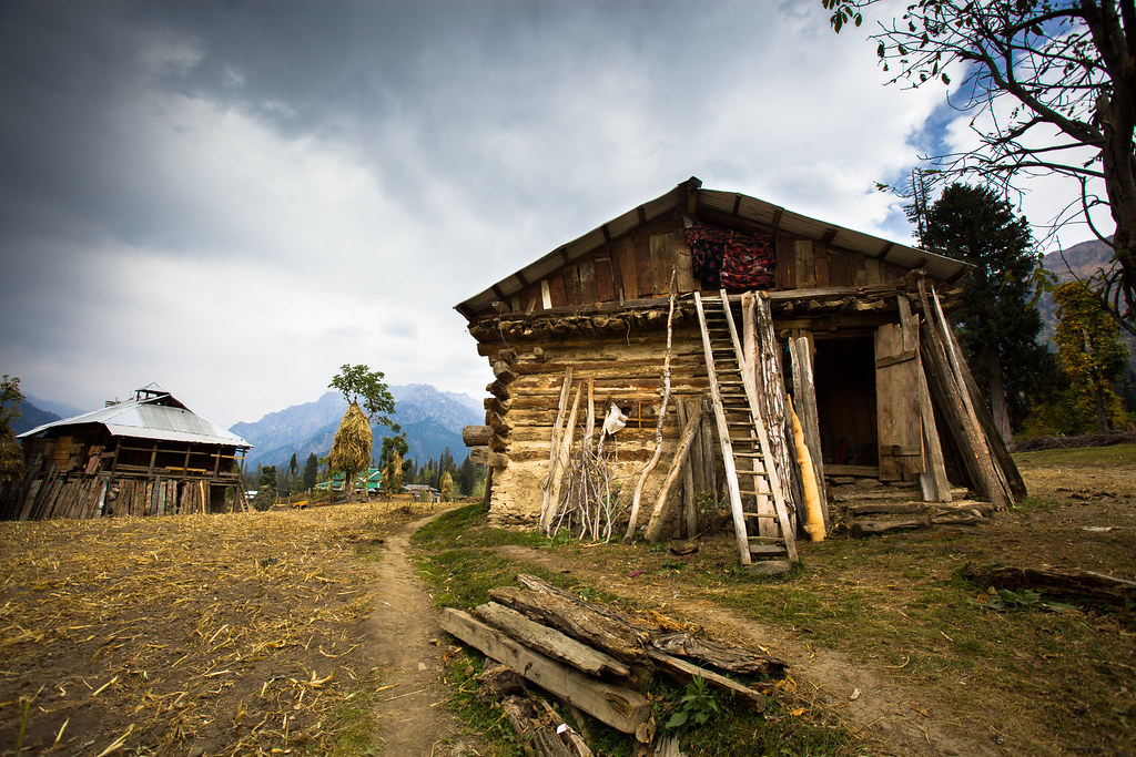 Wooden House Wooden Hut in Arrang Kel Village, Pakistan Haroon Mughal Flickr