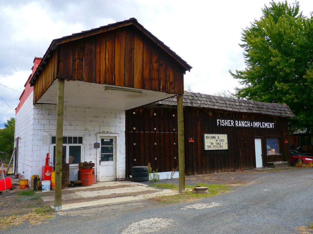 Dayville, Oregon Ranch & Implement Building Dayville is a … Flickr