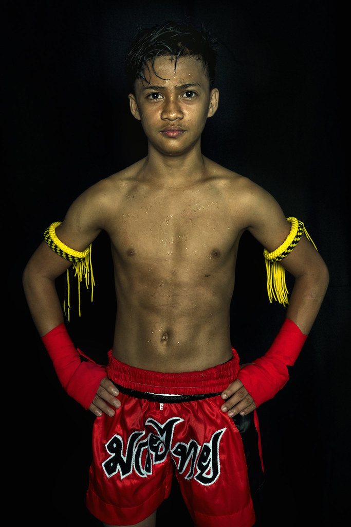 Young Kickboxers Experimenting with studio lights Mio Cade Flickr