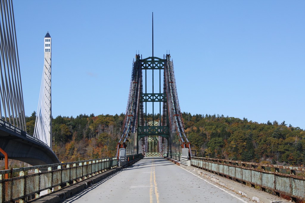 Old WaldoHancock Bridge (Prospect and Verona, Maine) Flickr